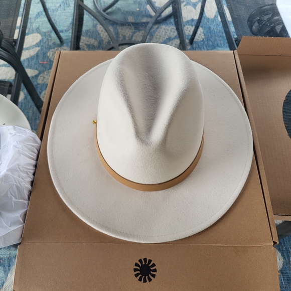 Lack Of Color The Fader Fedora Hat, Size XXL, Cream main image 4
